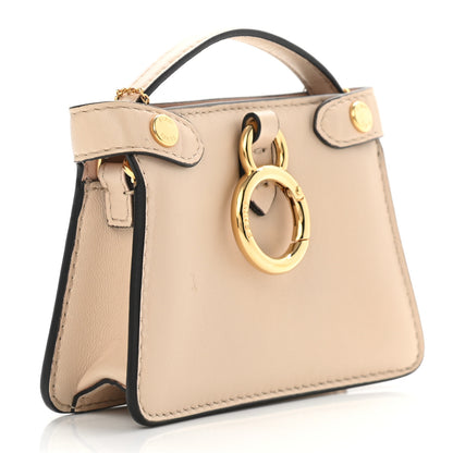 Fendi Nappa Sigma Pico Peekaboo Charm Poudre 3 of 7