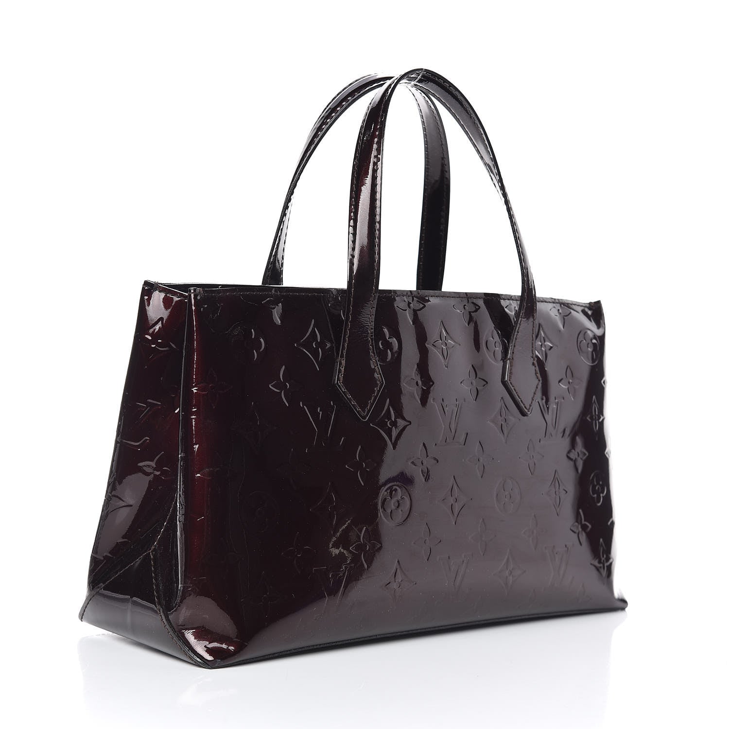 Louis Vuitton Vernis Wilshire PM Amarante 3 of 6