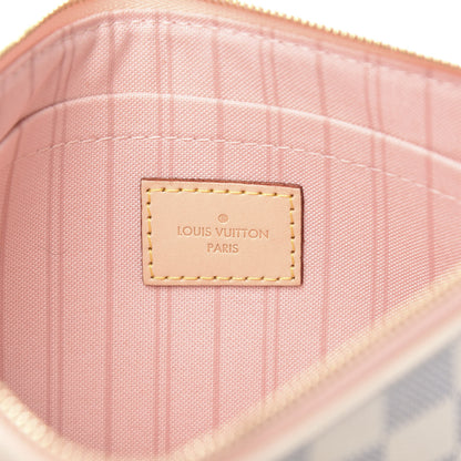 Louis Vuitton Damier Azur Tahitienne Neverfull MM GM Pochette 6 of 8