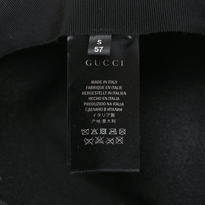 Gucci Felt William Hat S Black 7 of 8