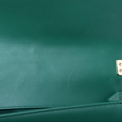Chanel Lambskin Quilted Medium Boy Flap Green 11 of 17