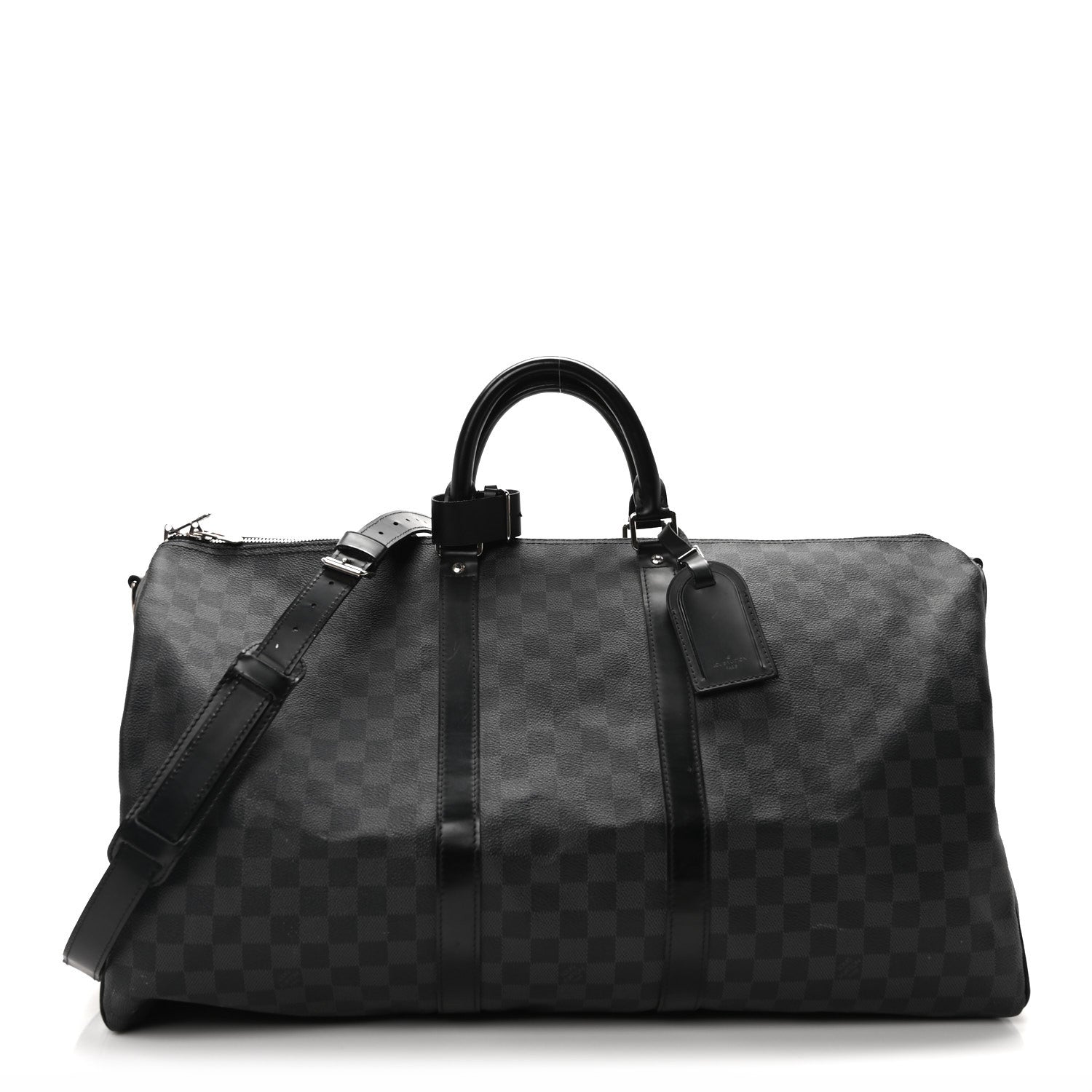 Louis Vuitton Damier Graphite Keepall Bandouliere 55 1 of 8