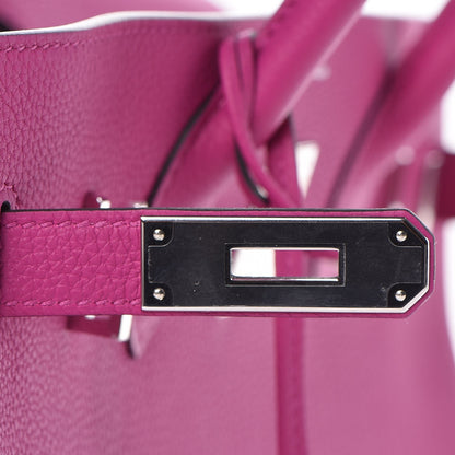 Hermes Togo Birkin 30 Rose Pourpre 30 of 34