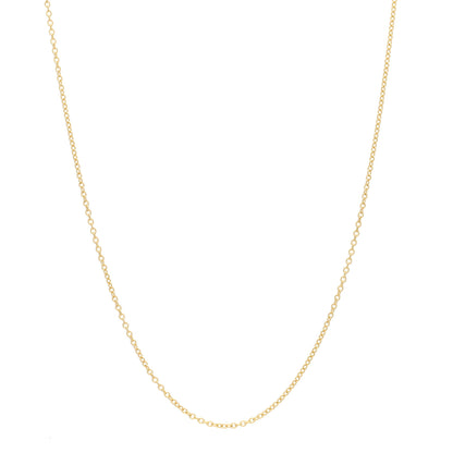 Tiffany 18K Yellow Gold Chain Necklace 18" 1 of 5