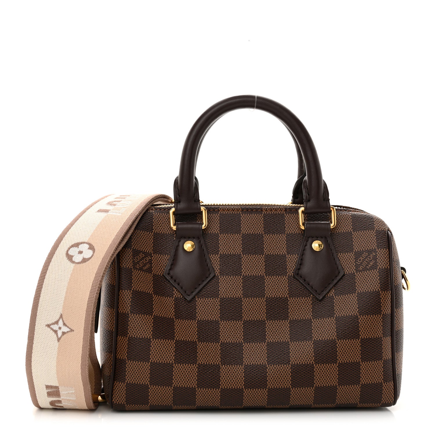 Louis Vuitton Damier Ebene Speedy Bandouliere 20 1 of 10
