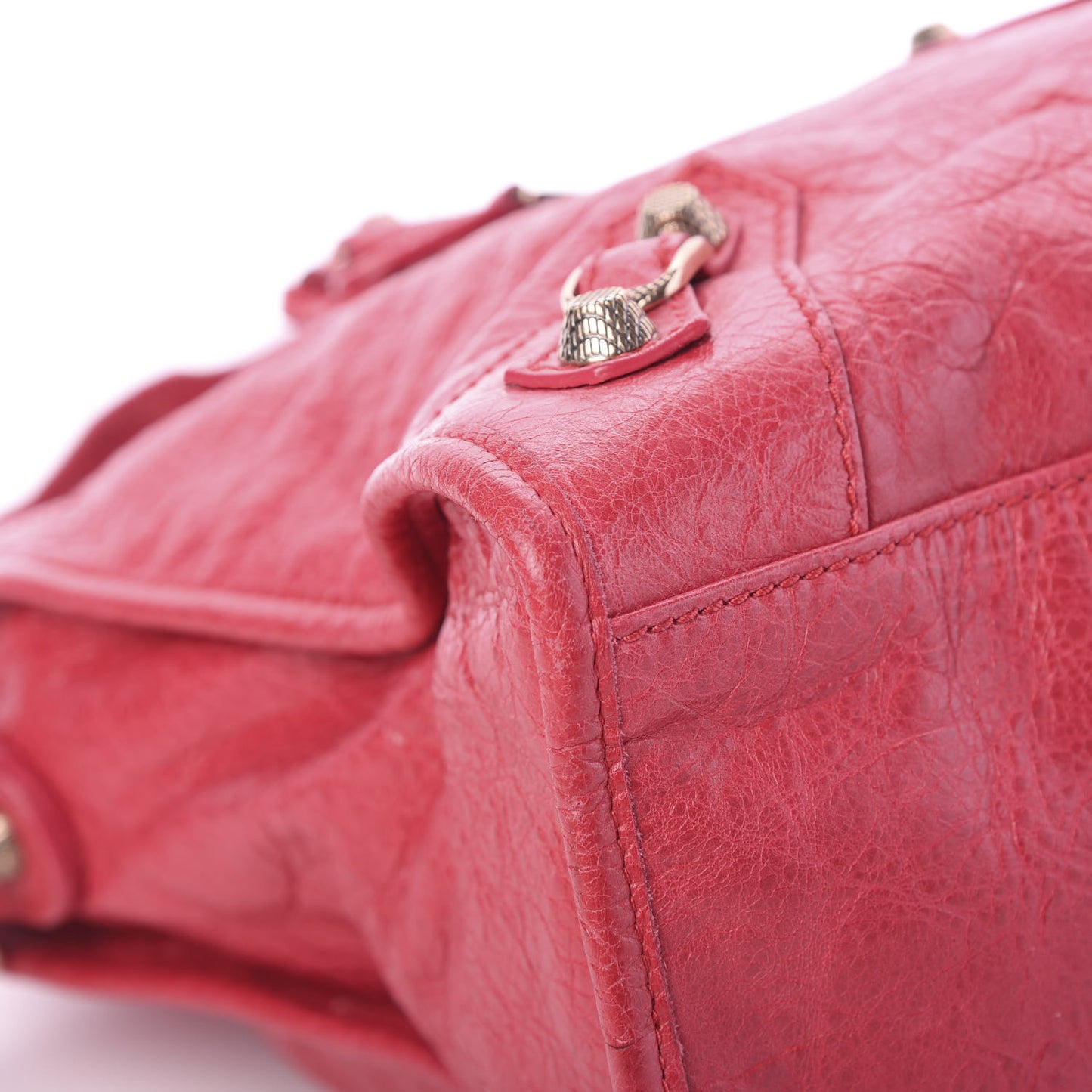 Agneau Giant 12 Rose Gold Hardware City Rose Thulian