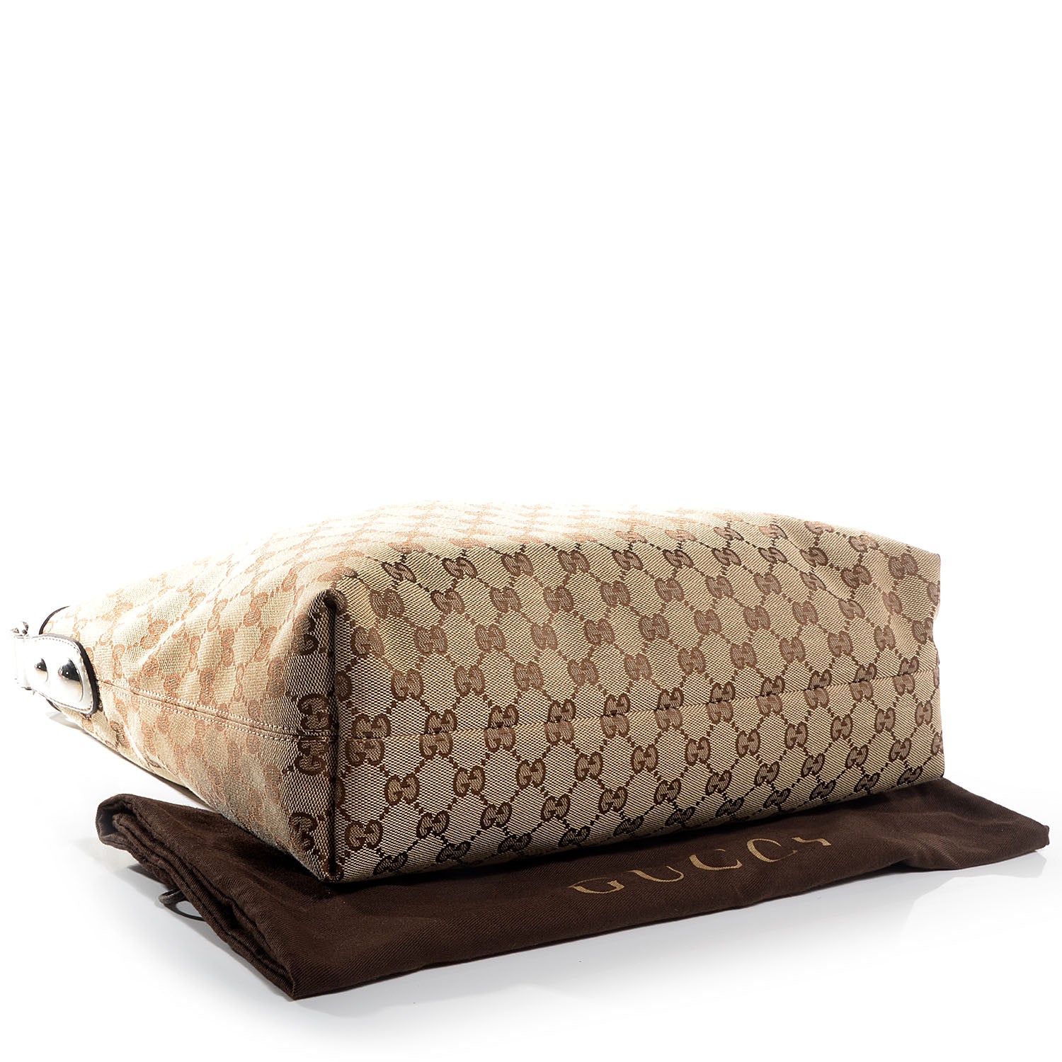 Gucci Monogram Icon Bit Medium Hobo Off White 4 of 7
