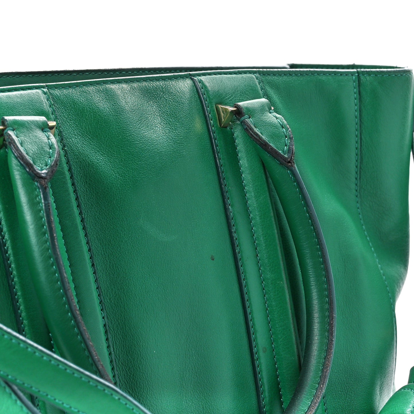 Calfskin Lucrezia Tote Green