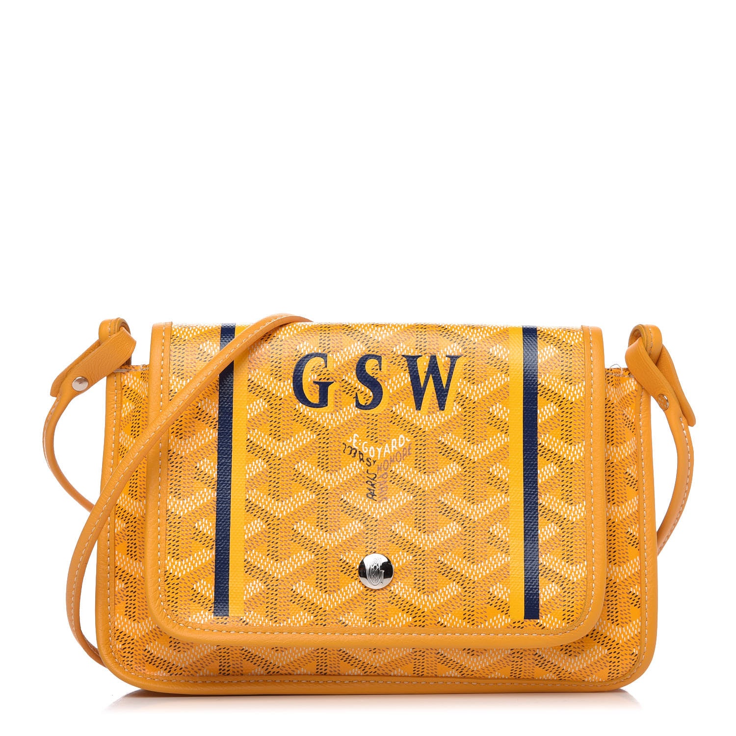 Goyard Goyardine Plumet Wallet Clutch Yellow 1 of 10