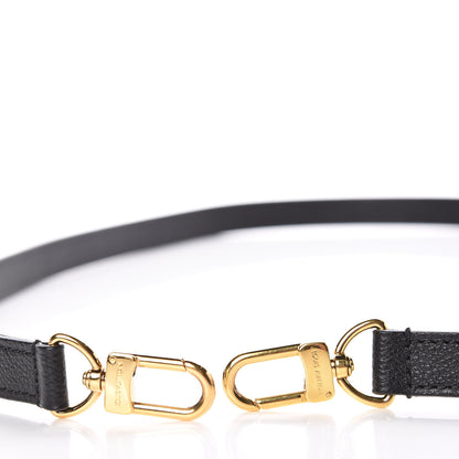 Louis Vuitton Calfskin Metis Adjustable Shoulder Strap Black 3 of 3