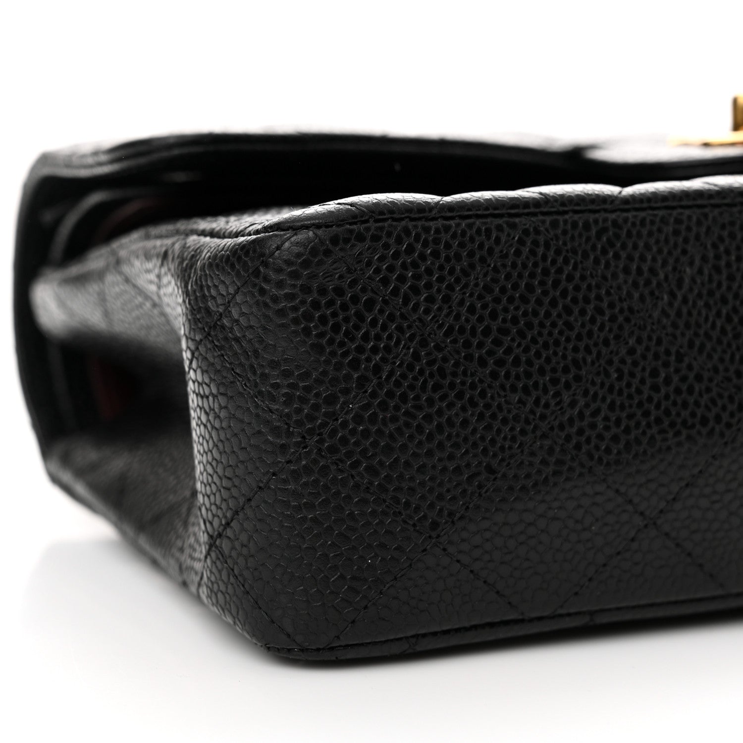 Chanel Caviar Quilted Small Double Flap Black 9 of 12