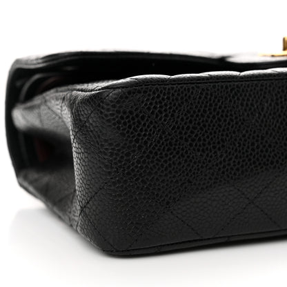Chanel Caviar Quilted Small Double Flap Black 9 of 12