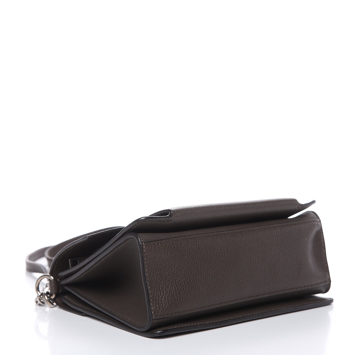 Givenchy Goatskin Small GV3 Shoulder Bag Heather Grey 4 of 9