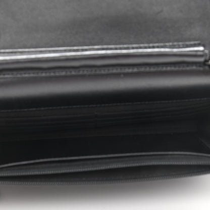 Chanel Lambskin Quilted Wallet On Chain WOC So Black 5 of 14