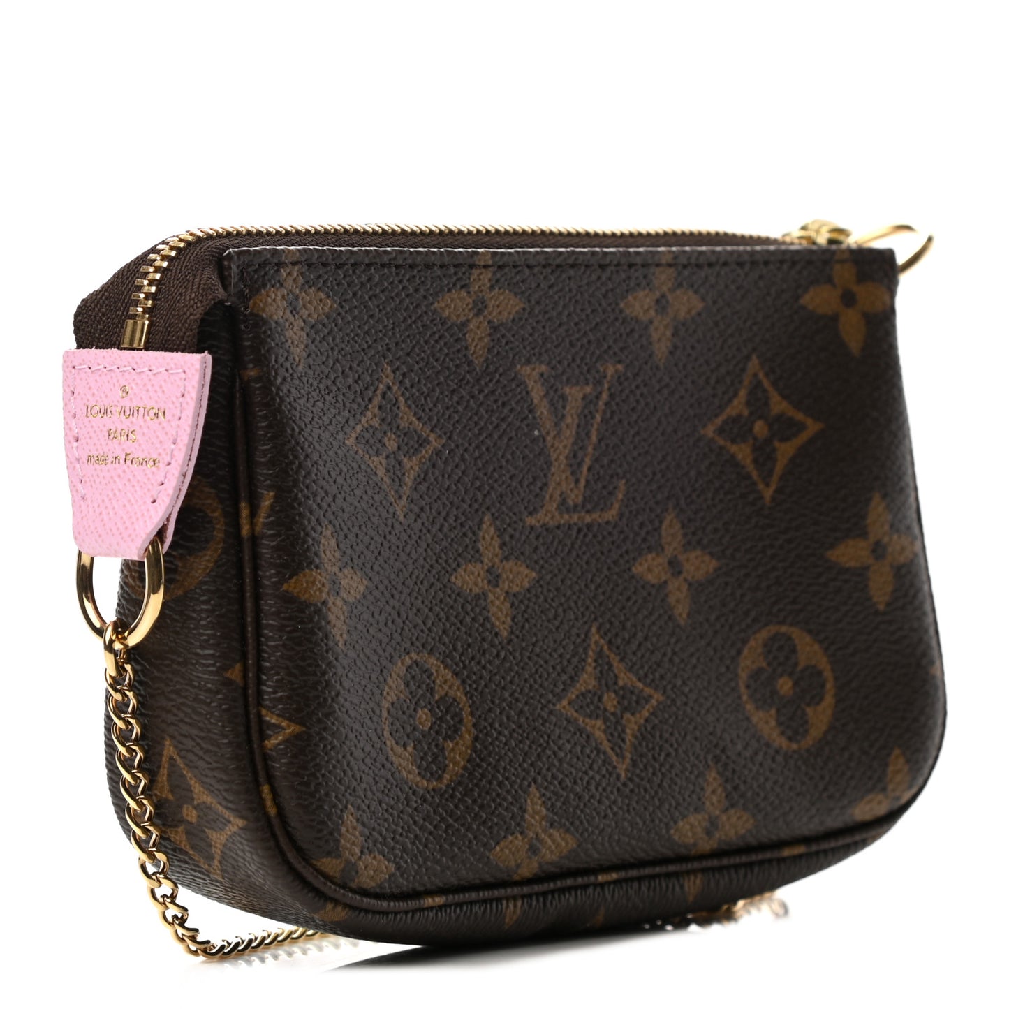 Monogram 2021 Christmas Animation Japanese Garden Mini Pochette Accessories Wisteria Pink