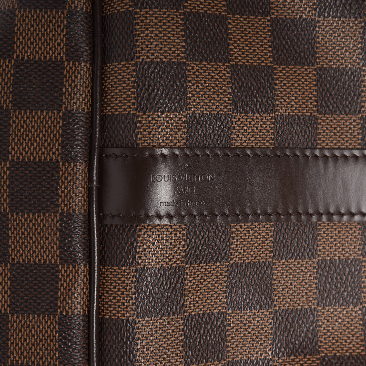 Louis Vuitton Damier Ebene Keepall Bandouliere 55 5 of 8