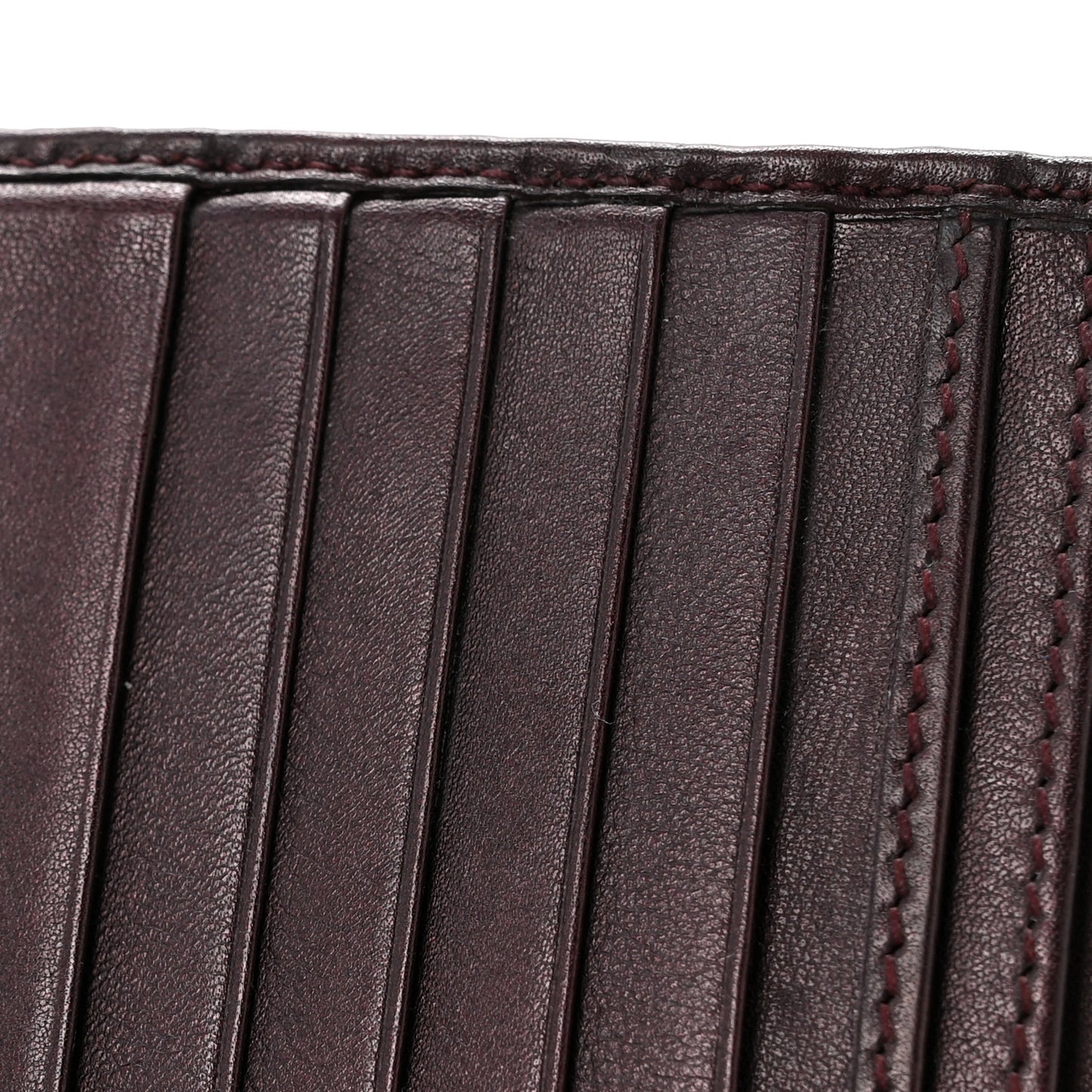 Guccissima Lovely Heart French Flap Wallet Brown