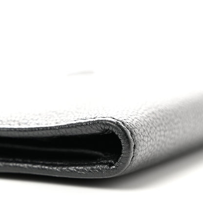Chanel Goatskin Card Case Black 9 of 10
