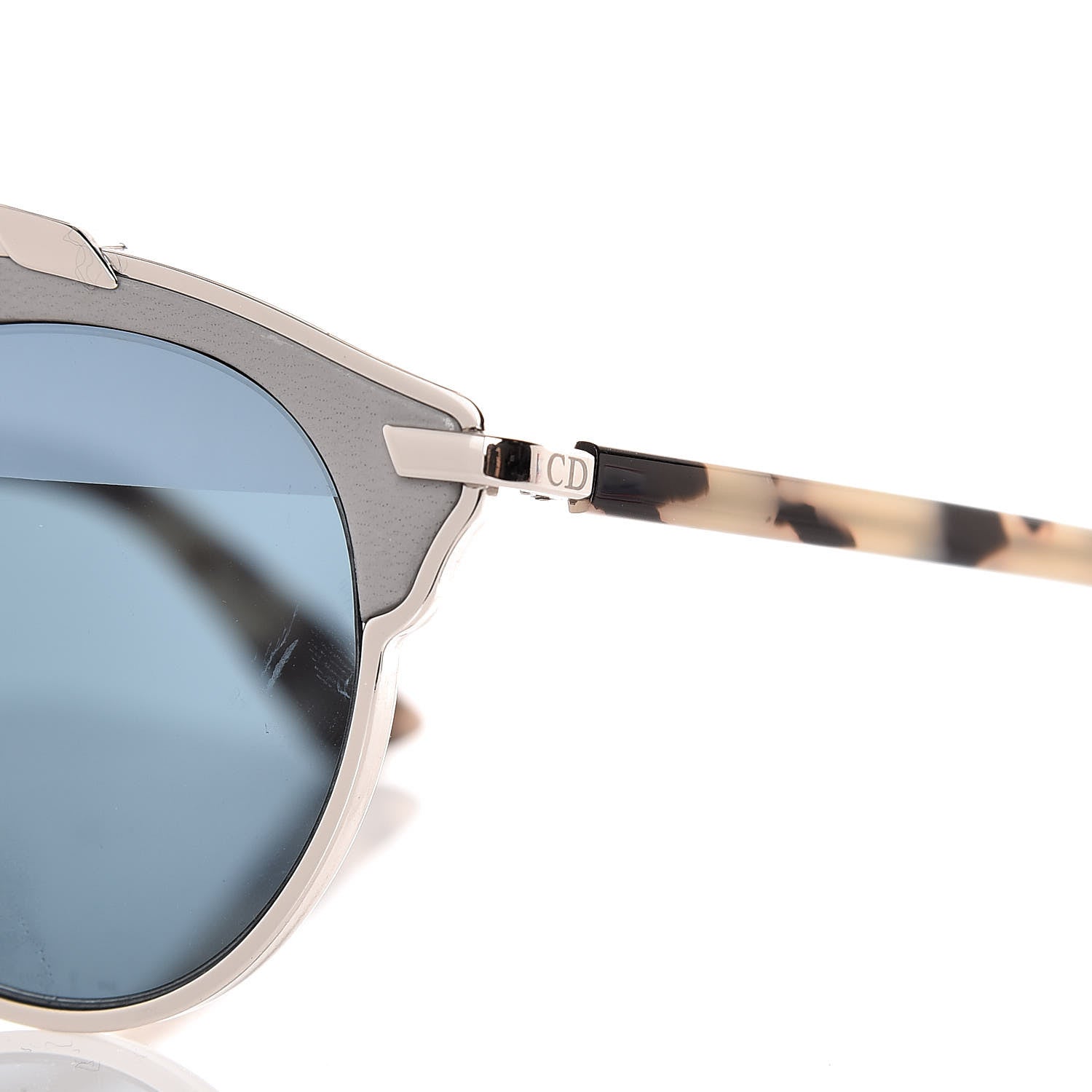 Christian Dior So Real Sunglasses Ruthenium Light Havana 9 of 9