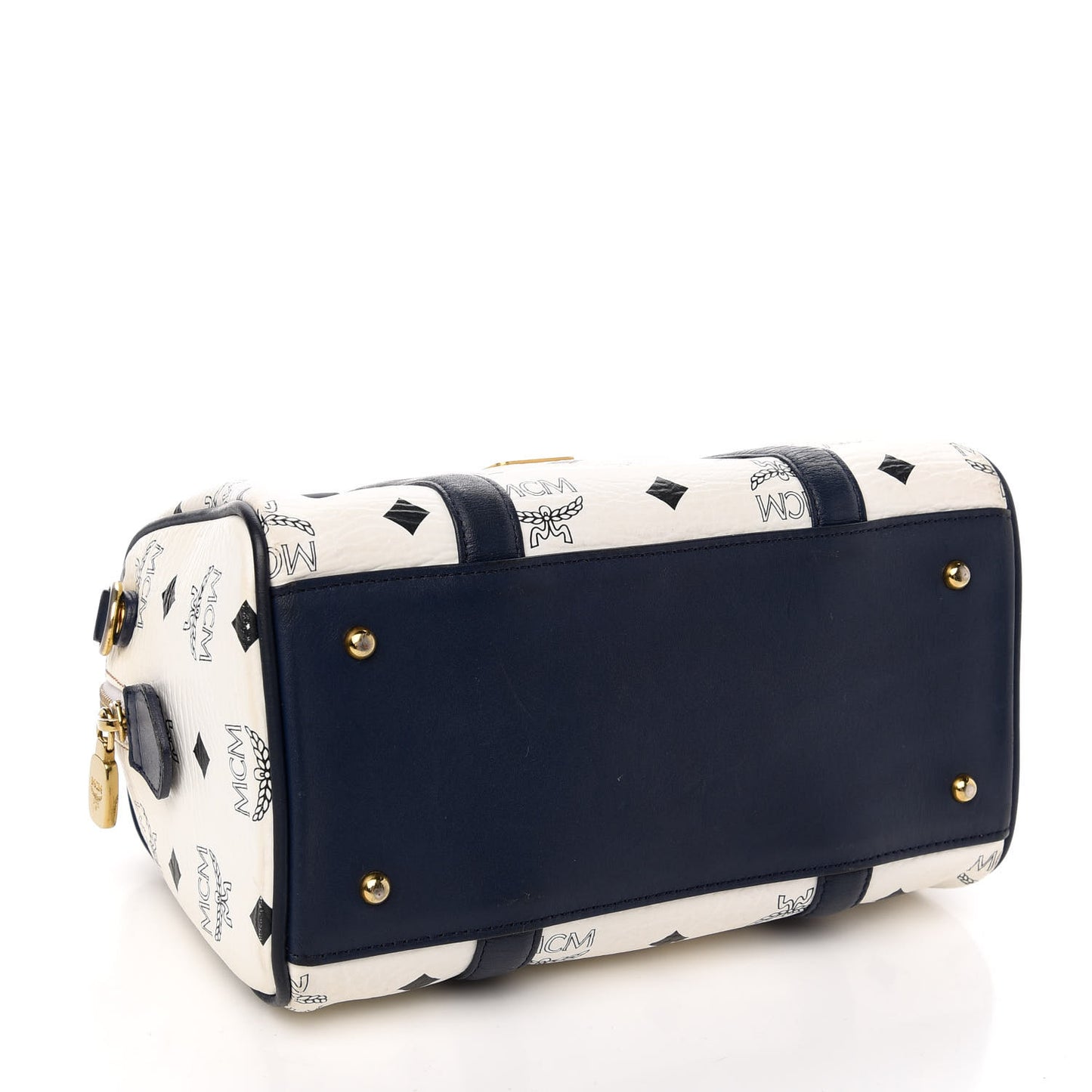 Visetos Boston Satchel Satchel White