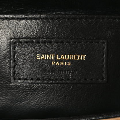 Saint Laurent Smooth Calfskin Small Solferino Satchel Natural Tan 6 of 10