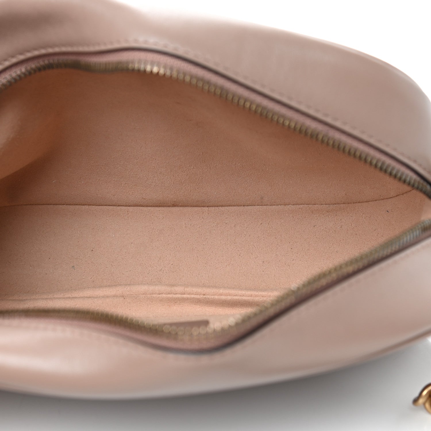 Gucci Calfskin Matelasse Small GG Marmont Chain Shoulder Bag Porcelain Rose 4 of 4