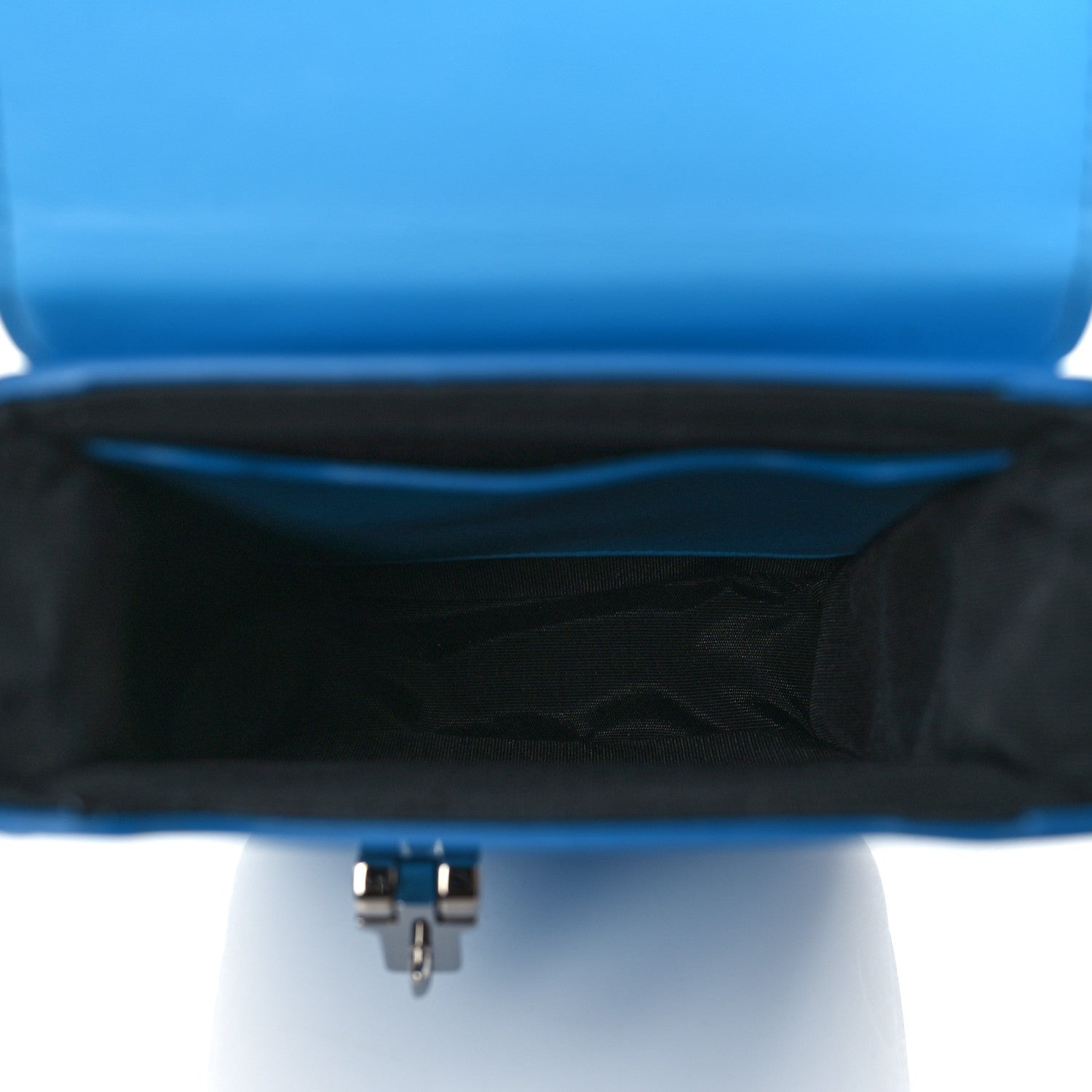 Christian Dior Smooth Calfskin Vertical Pouch Blue 4 of 9