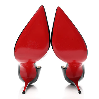 Christian Louboutin Patent Iriza 100 Pumps 38 Black 6 of 8