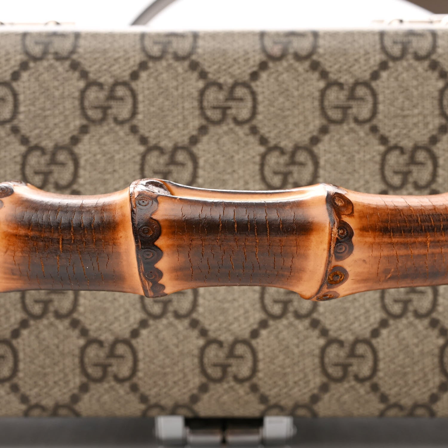 Gucci GG Supreme Monogram Globe-Trotter Beauty Case Brown 12 of 12