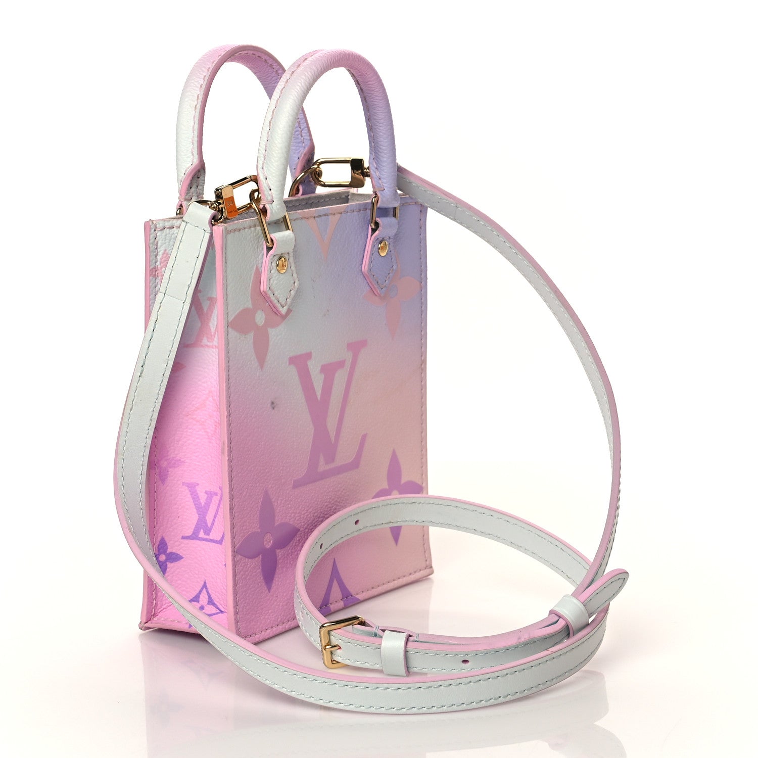 Louis Vuitton Monogram Giant Spring In The City Petit Sac Plat Sunrise Pastel 3 of 11