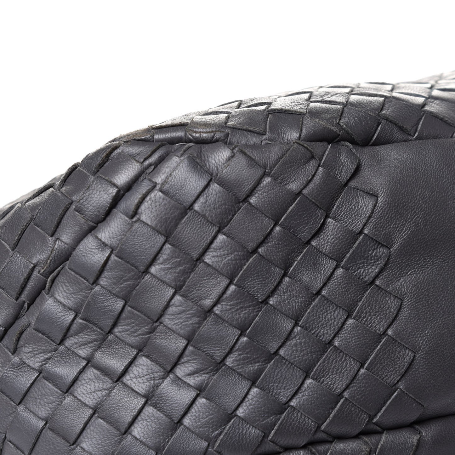 Nappa Intrecciato Large Campana Hobo Shadow