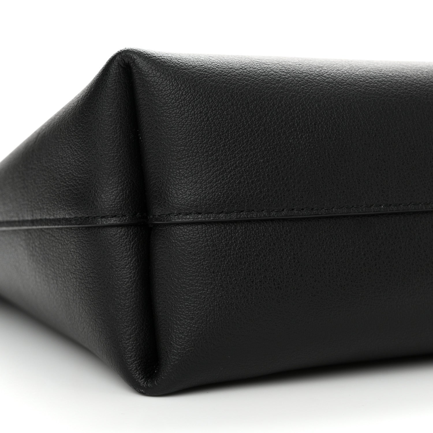 Saint Laurent Calfskin North-South Shopping Tote Black 10 of 11