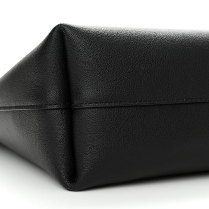 Saint Laurent Calfskin North-South Shopping Tote Black 10 of 11
