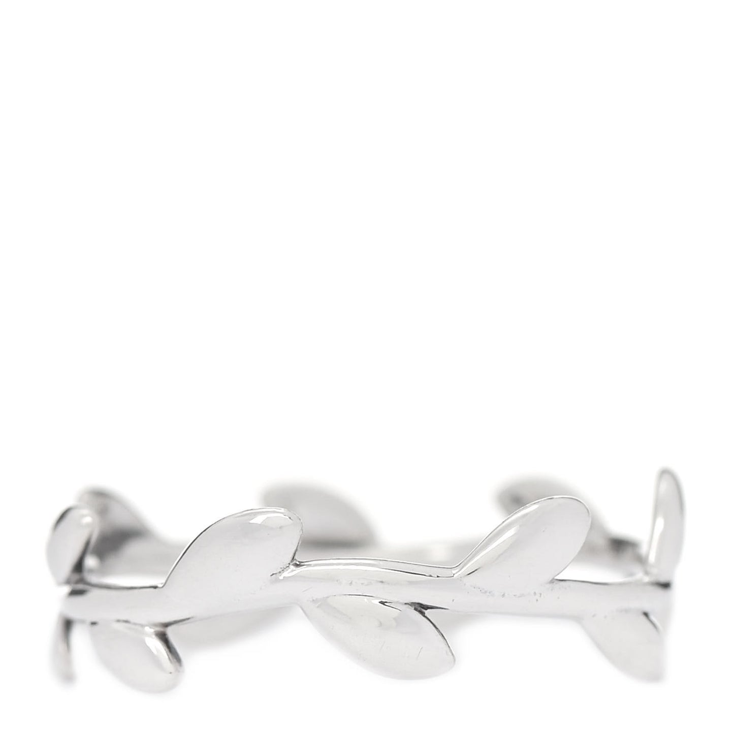 Sterling Silver Paloma Picasso Narrow Olive Leaf Band Ring 54 7