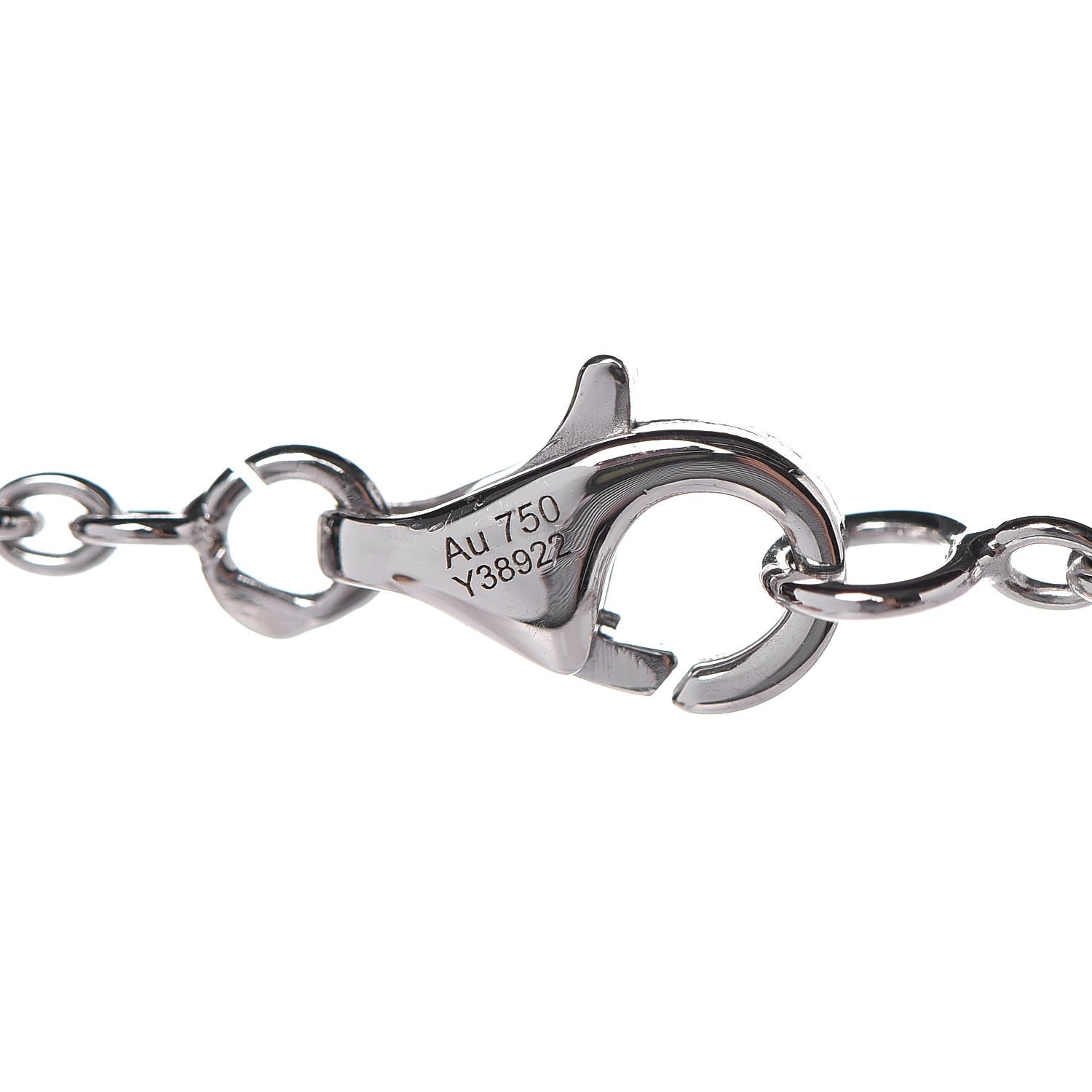 Chanel 18K White Gold Diamond Sous Le Signe du Lion Pendant Necklace 6 of 17