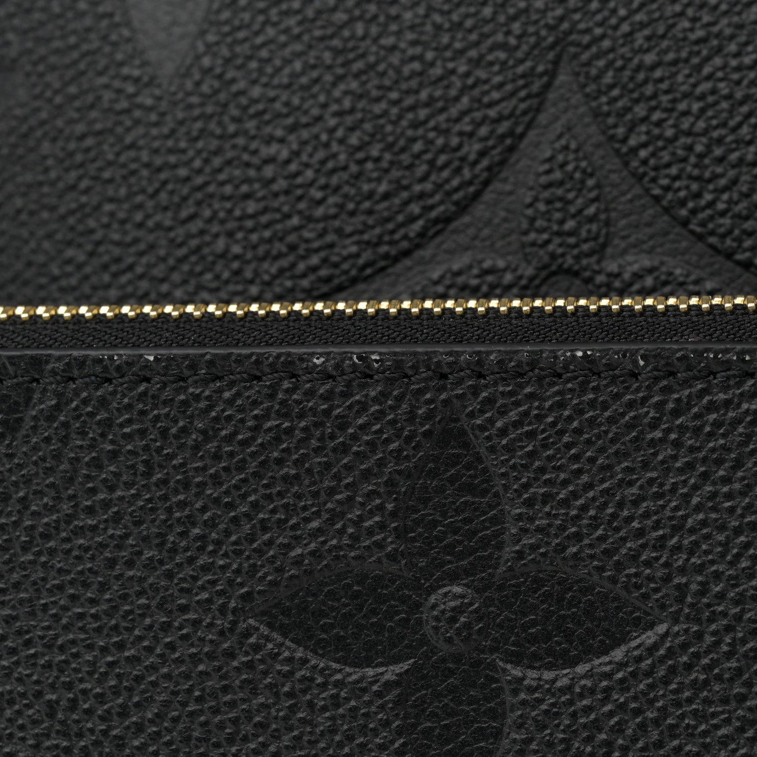 Louis Vuitton Empreinte Monogram Giant Neverfull MM Black 11 of 12