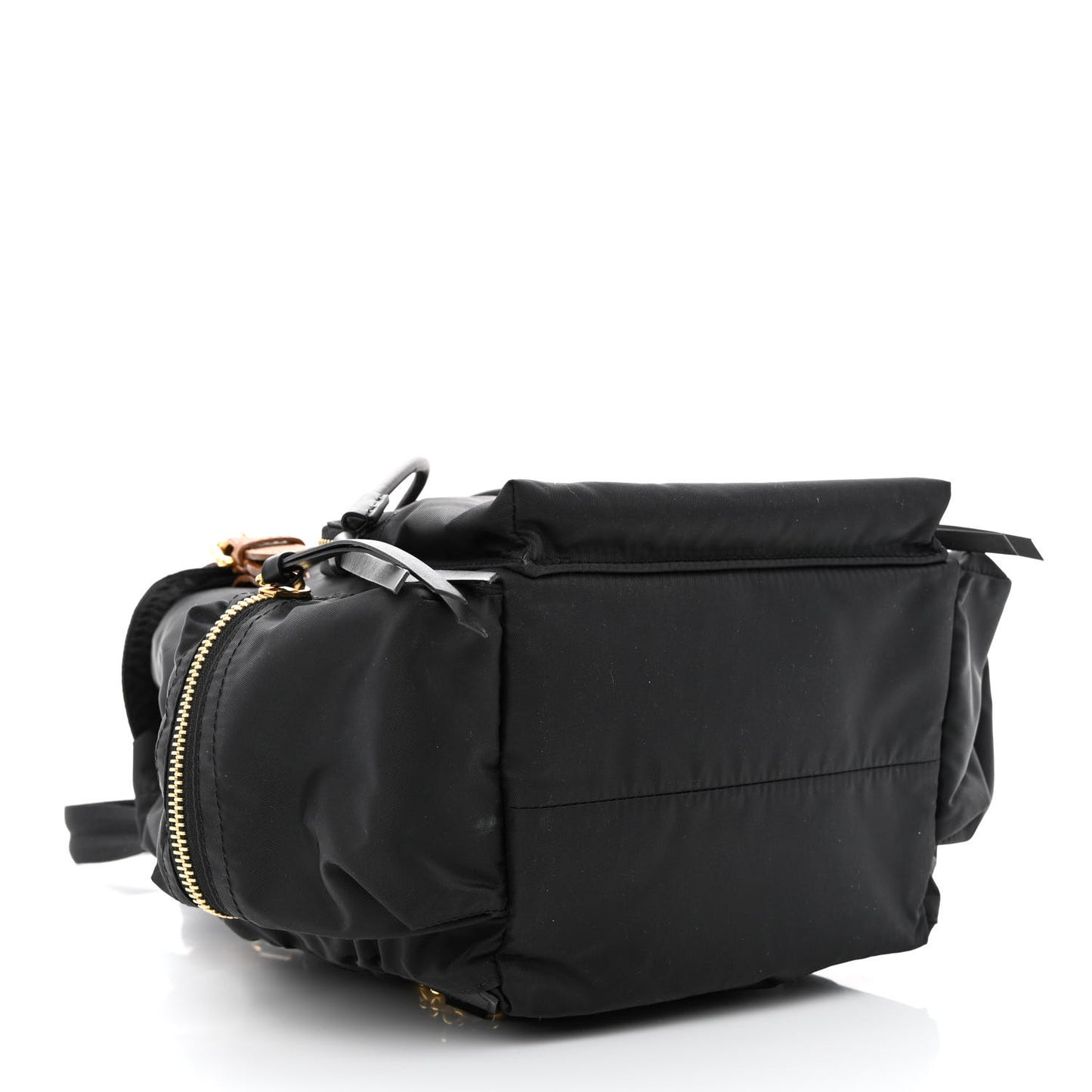 Nylon Medium Rucksack Backpack Black