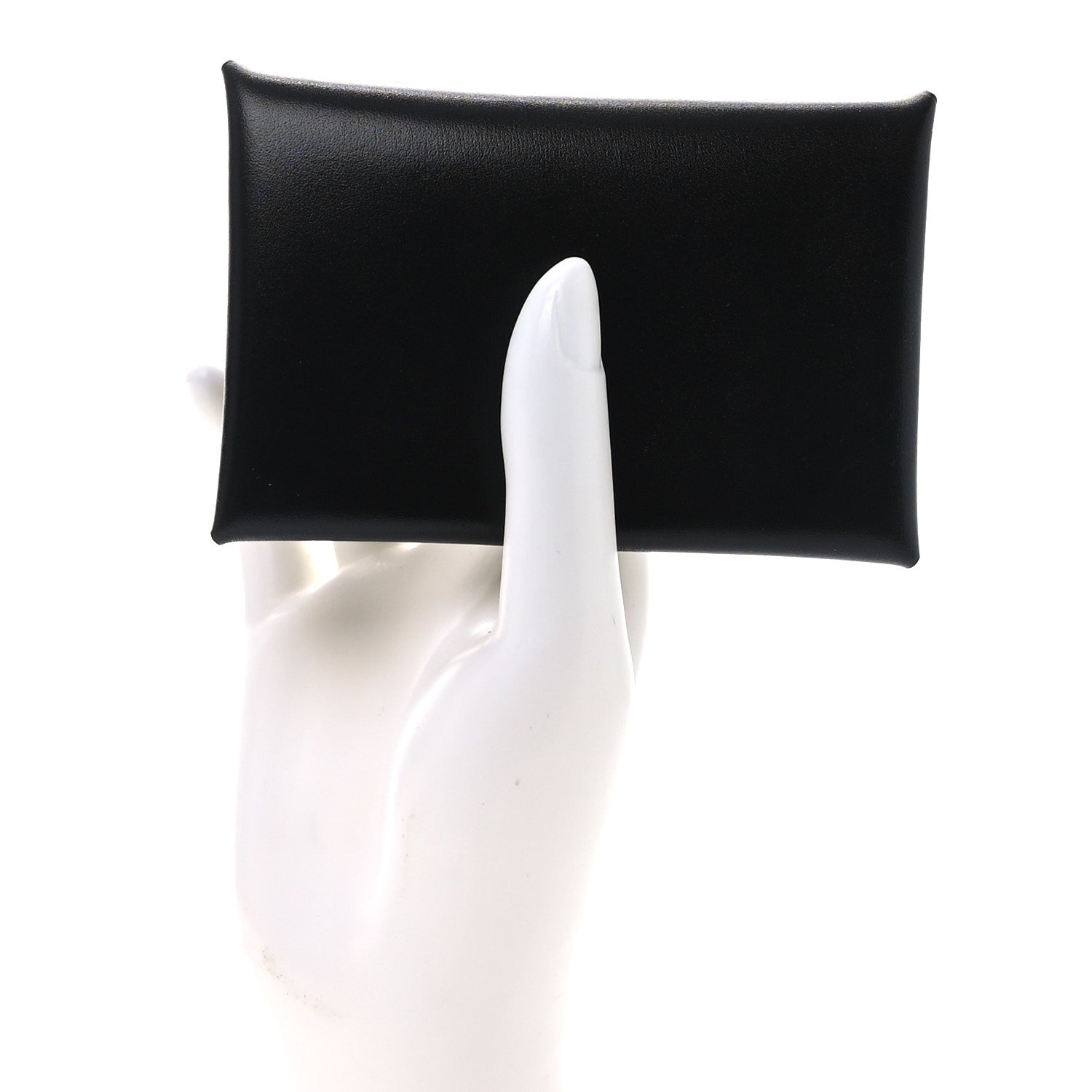 Hermes Box Calvi Card Case Black 2 of 7