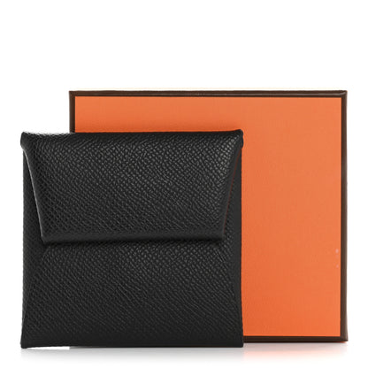 Hermes Epsom Bastia Coin Purse Black 9 of 9
