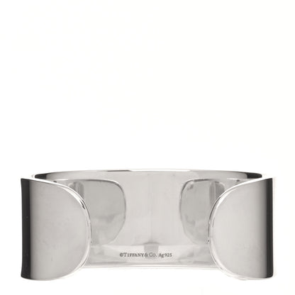 Tiffany Sterling Silver Wide Return To Tiffany Cuff Bracelet 2 of 3