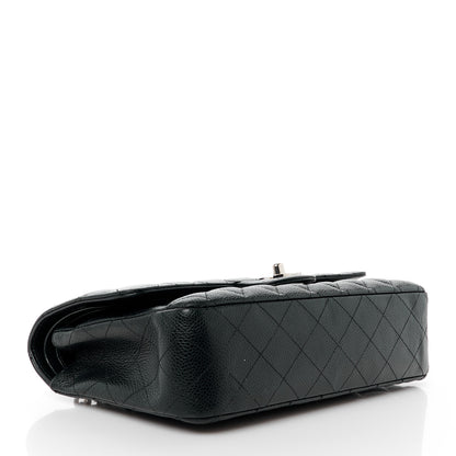 Chanel Caviar Quilted Medium Double Flap Bijoux Chain Black 4 of 14