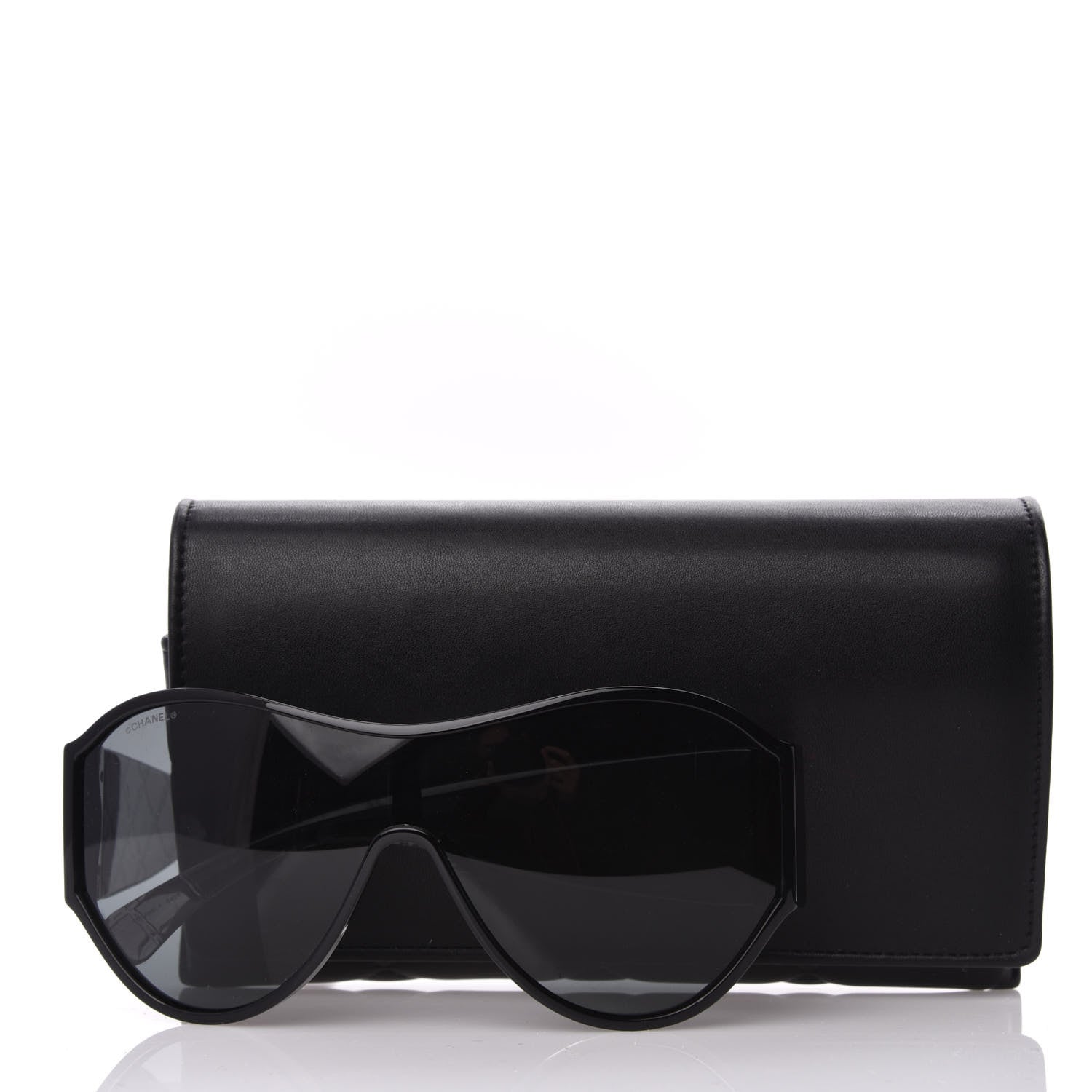 Chanel Acetate Quilted CC Sunglasses 5426 Black 8 of 8