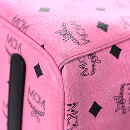 MCM Visetos Medium Liz Reversible Shopper Tote Pink 8 of 21