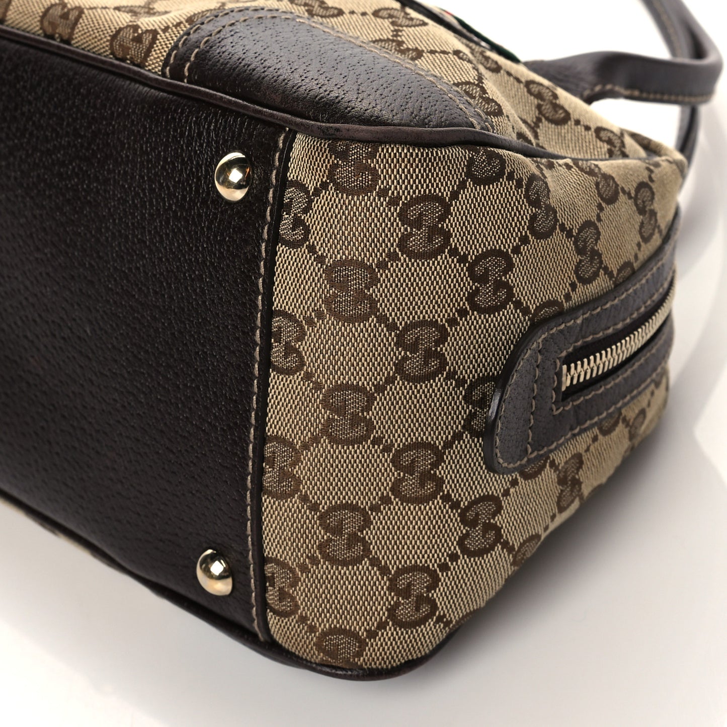 Monogram Small Princy Satchel Dark Brown