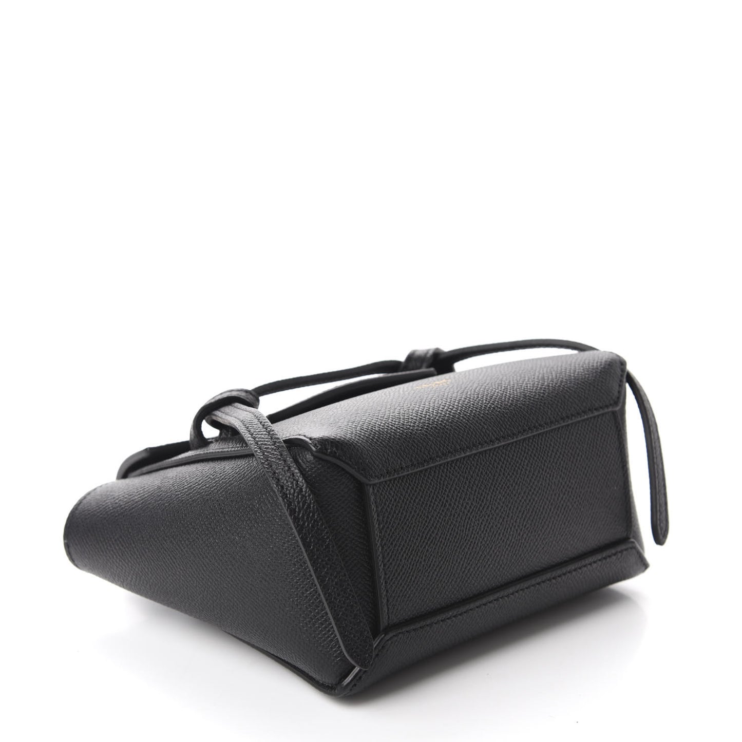 Grained Calfskin Pico Belt Bag Black