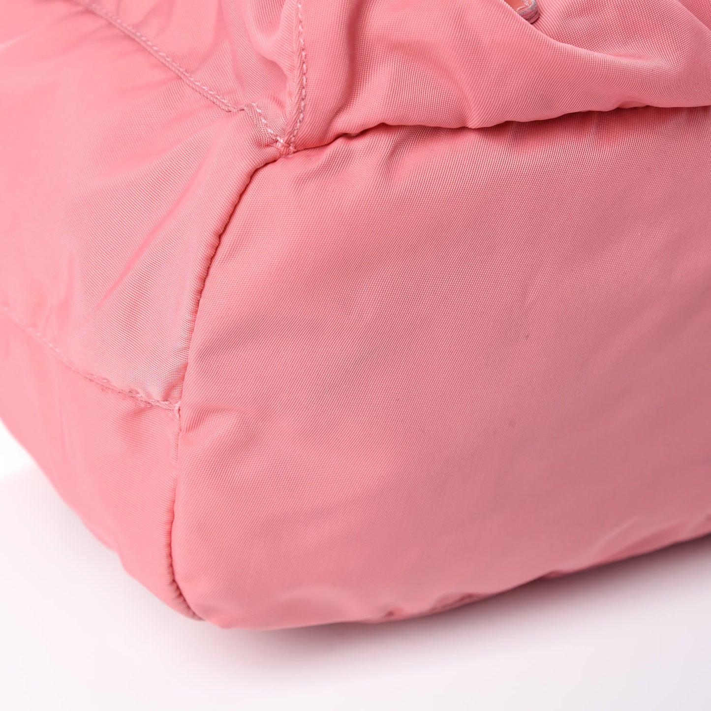 Nylon Vela Medium Backpack Pink