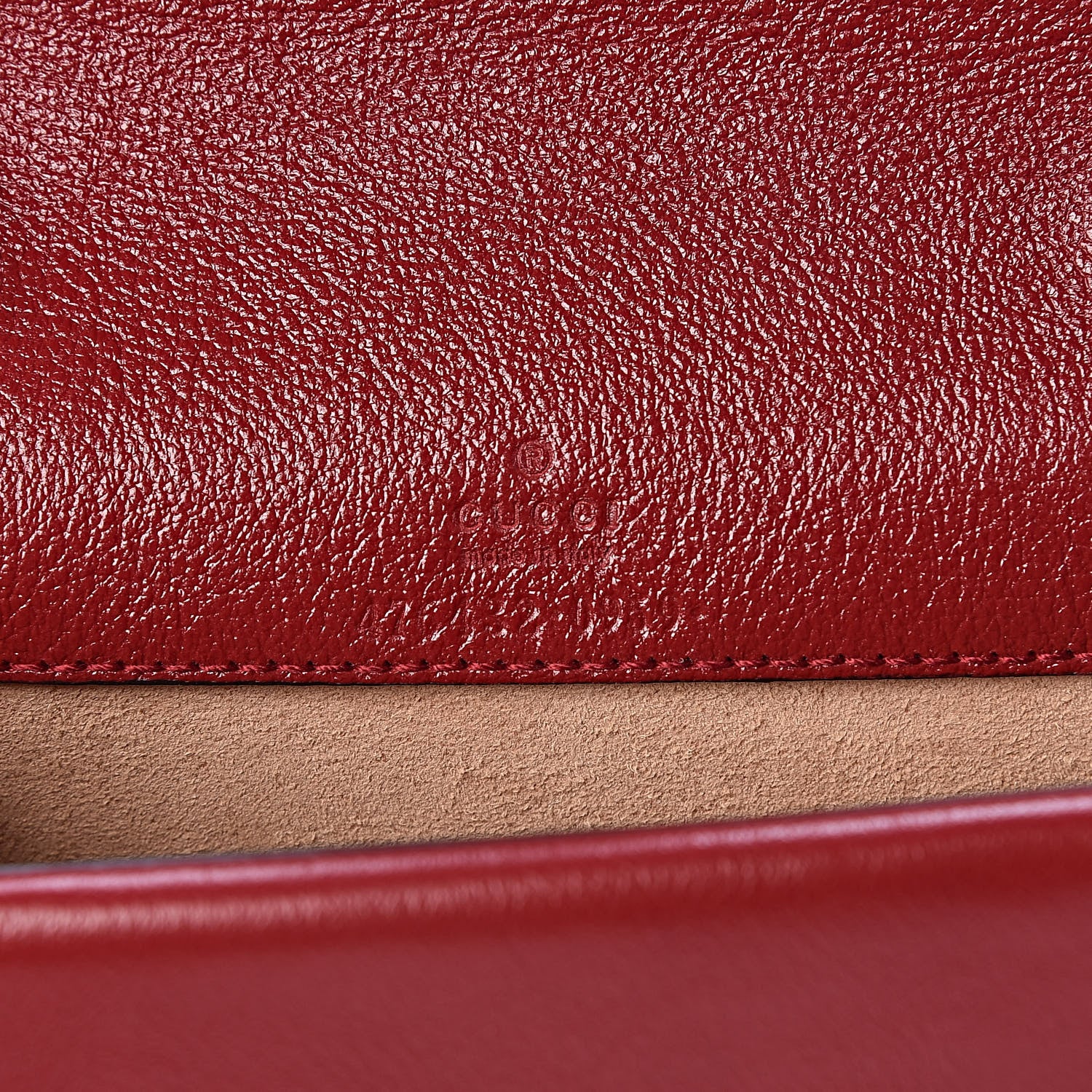 Gucci Tweed GG Monogram Super Mini Dionysus Shoulder Bag White Black Romantic Cherry 6 of 10