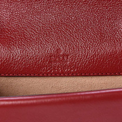 Gucci Tweed GG Monogram Super Mini Dionysus Shoulder Bag White Black Romantic Cherry 6 of 10