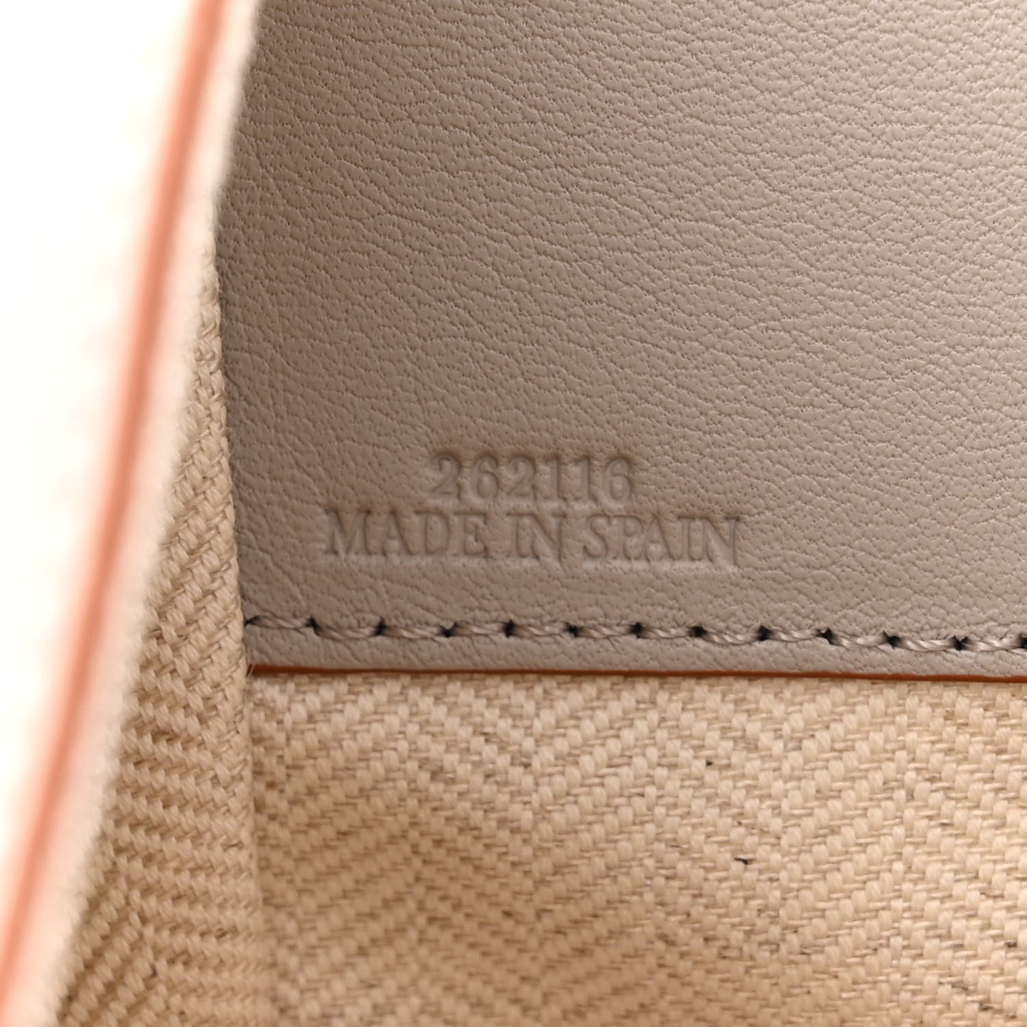 Grained Calfskin Small Hammock Shoulder Bag Light Ghost