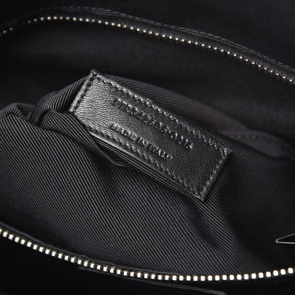 Saint Laurent Grain de Poudre Medium Museum Briefcase Deep Marine 9 of 9